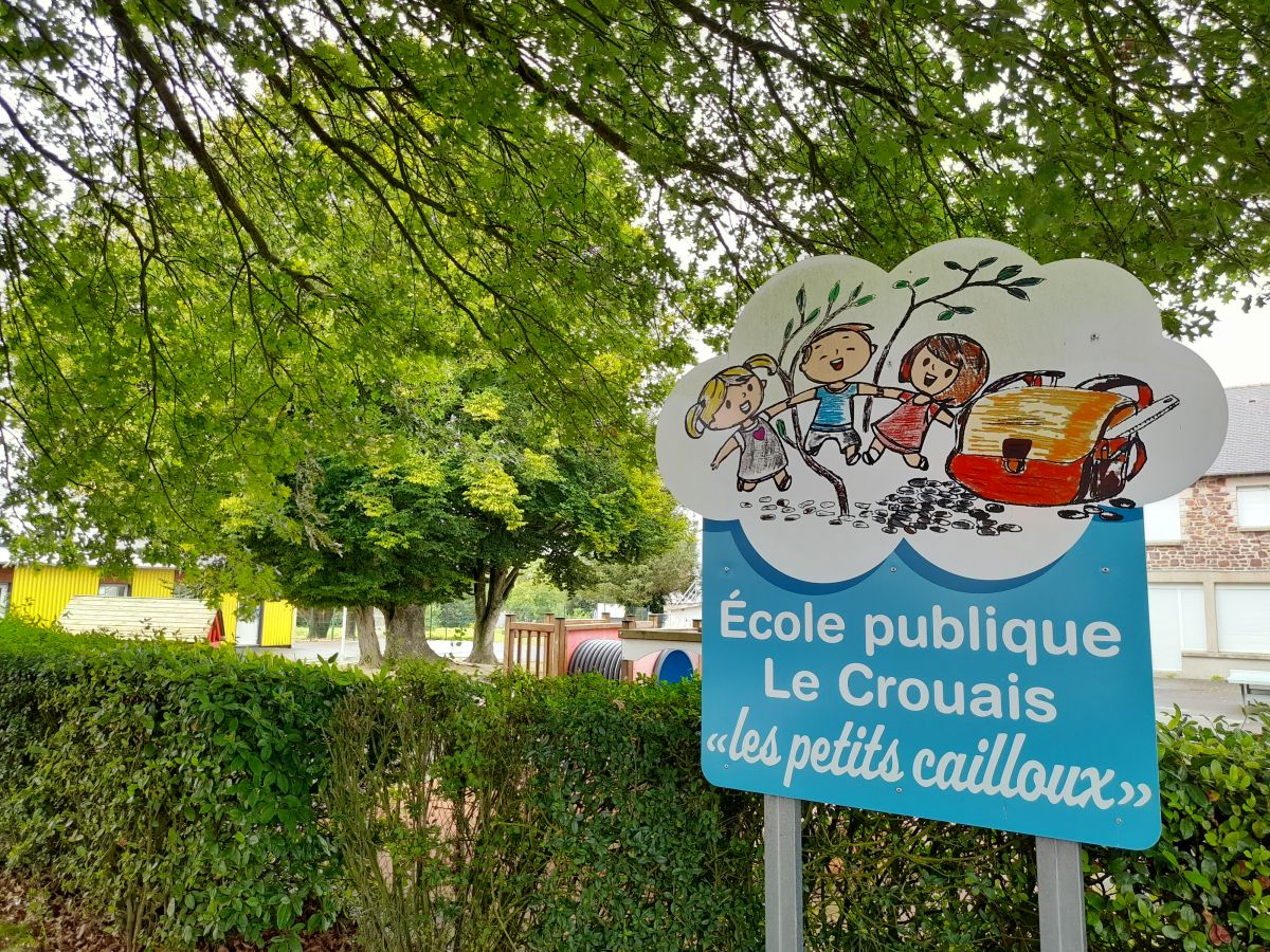 Photo de l'école publique de Le Crouais, Ille et Vilaine 35 Photo de l'école publique de Le Crouais, Ille et Vilaine 35