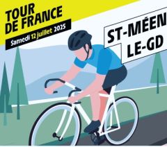Accueil du Tour de France le 12 Juillet à St Méen