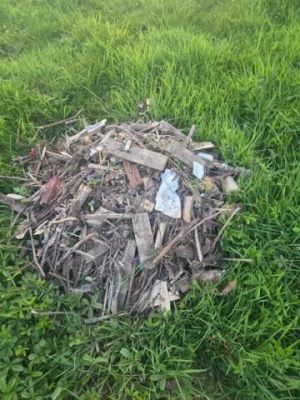 Dépôt sauvage à la Croix Donjean